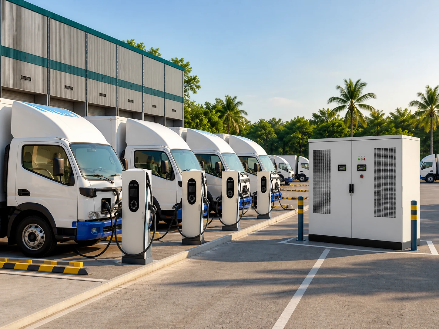 Latin America Logistics Fleet Charging Center